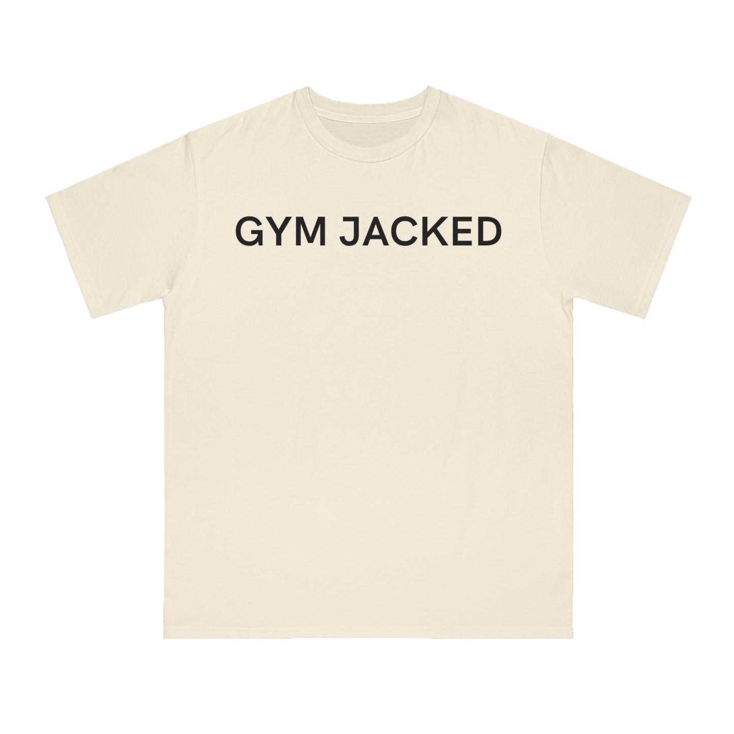 Gym Jacked Organic Unisex Classic T-Shirt - Gym Apparel, Fitness Tee, Gift for Gym Lovers, Workout Clothing, Unique Fitness Shirt