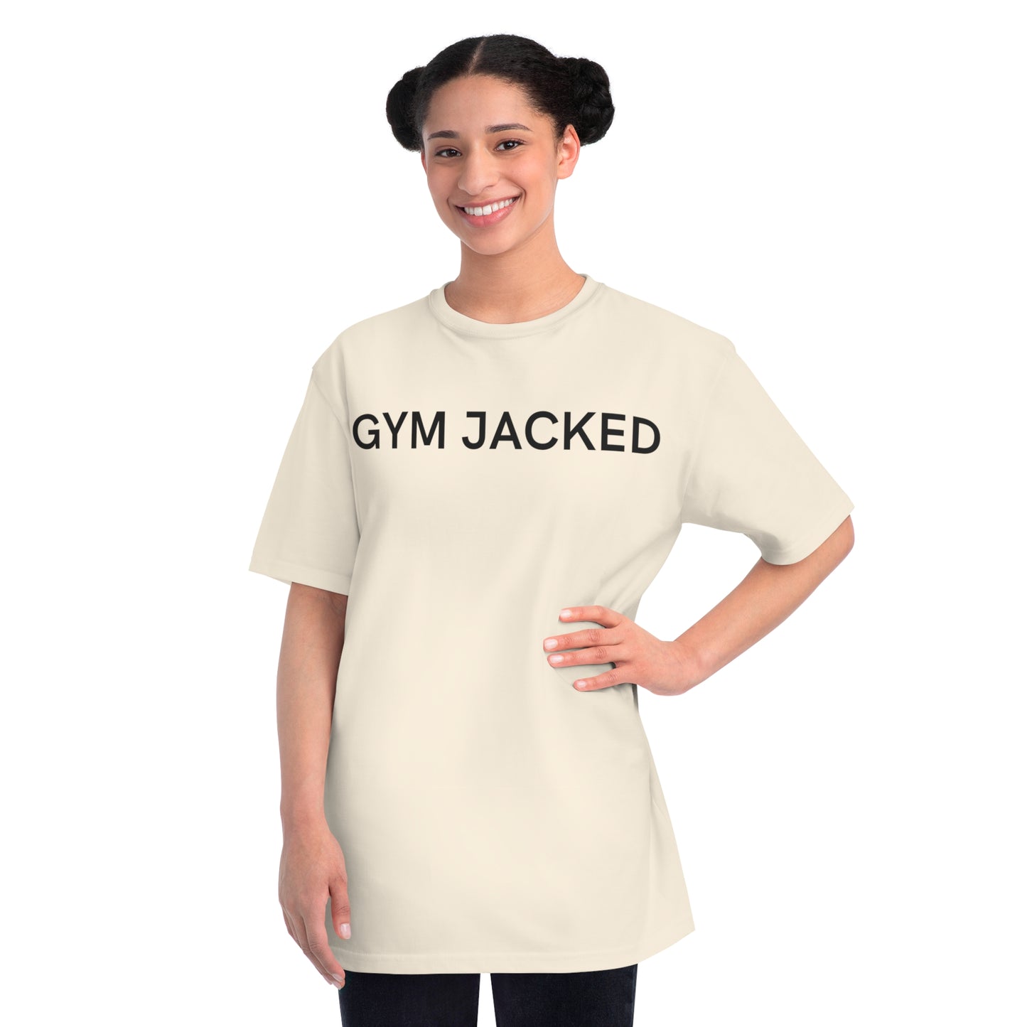 Gym Jacked Organic Unisex Classic T-Shirt - Gym Apparel, Fitness Tee, Gift for Gym Lovers, Workout Clothing, Unique Fitness Shirt