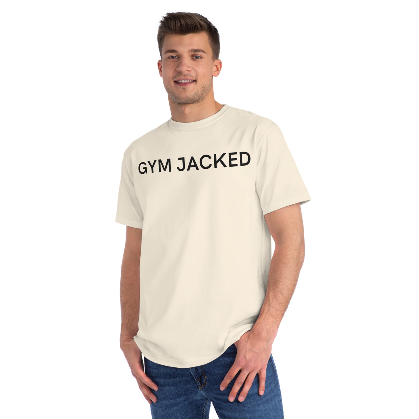 Gym Jacked Organic Unisex Classic T-Shirt - Gym Apparel, Fitness Tee, Gift for Gym Lovers, Workout Clothing, Unique Fitness Shirt
