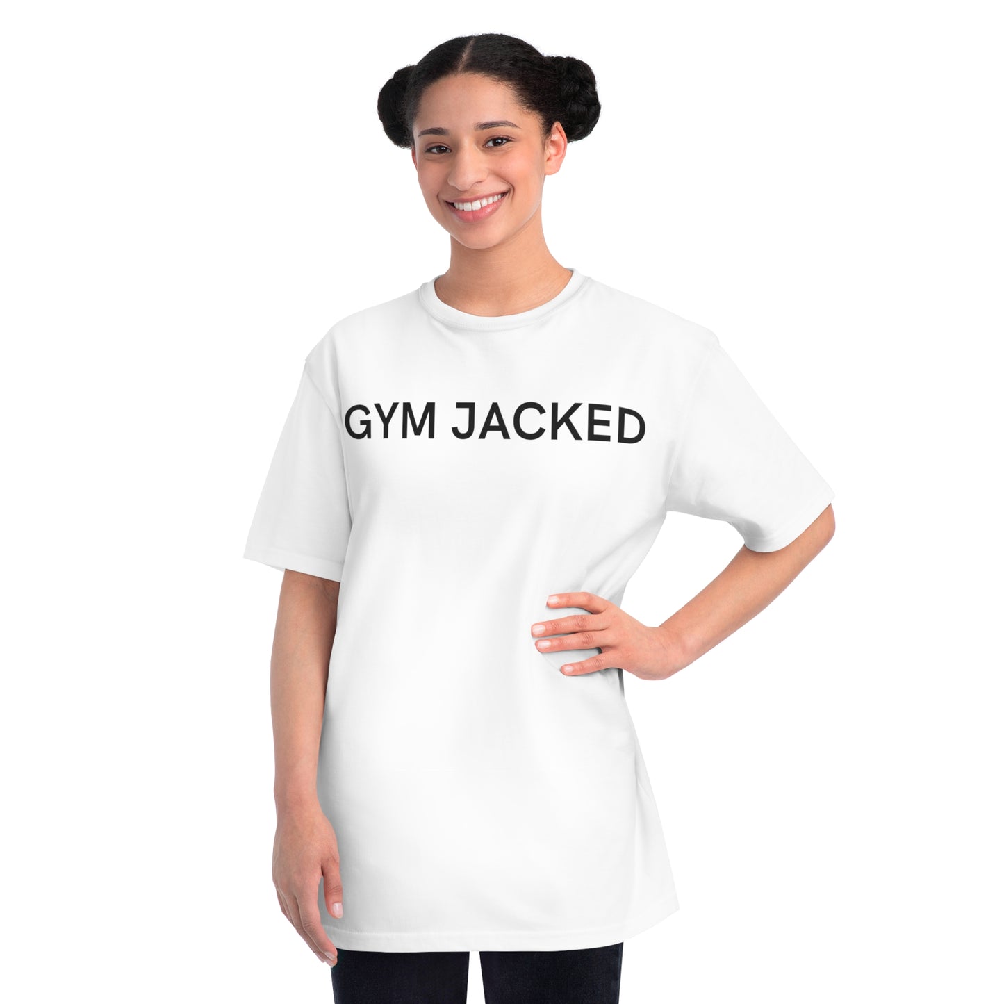 Gym Jacked Organic Unisex Classic T-Shirt - Gym Apparel, Fitness Tee, Gift for Gym Lovers, Workout Clothing, Unique Fitness Shirt
