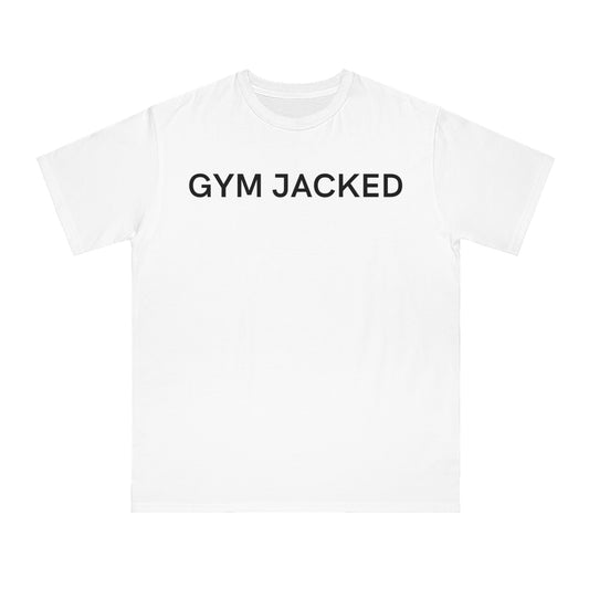 Gym Jacked Organic Unisex Classic T-Shirt - Gym Apparel, Fitness Tee, Gift for Gym Lovers, Workout Clothing, Unique Fitness Shirt