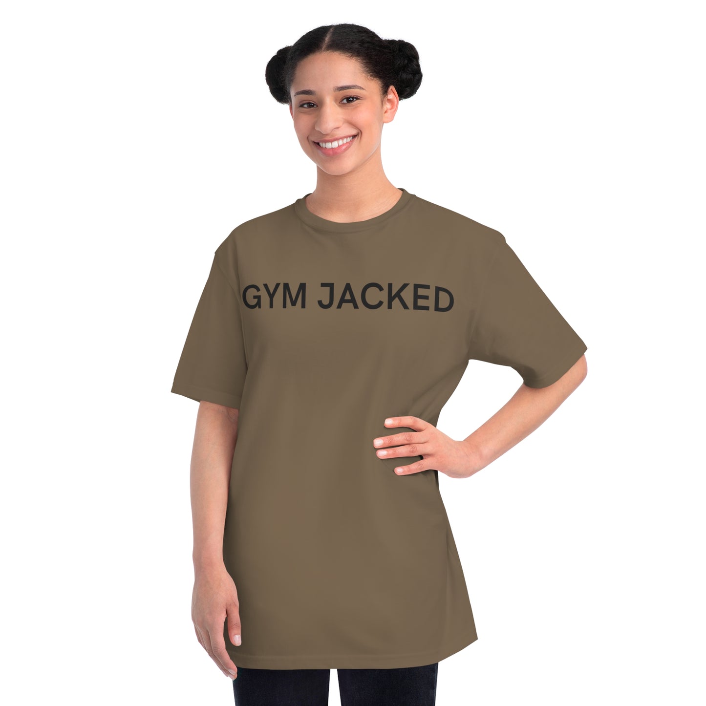 Gym Jacked Organic Unisex Classic T-Shirt - Gym Apparel, Fitness Tee, Gift for Gym Lovers, Workout Clothing, Unique Fitness Shirt