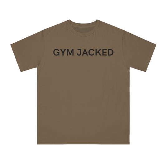 Gym Jacked Organic Unisex Classic T-Shirt - Gym Apparel, Fitness Tee, Gift for Gym Lovers, Workout Clothing, Unique Fitness Shirt